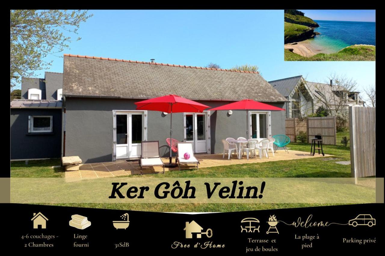 Ker Goh Velin Villa Saint-Gildas-de-Rhuys Exteriör bild